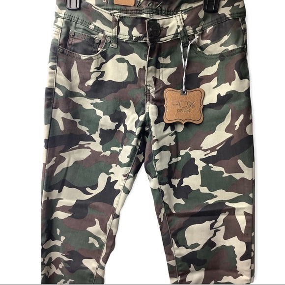 🆕ROX Denim- Size 3 Camouflage Skinny Jeans - Picture 3 of 7